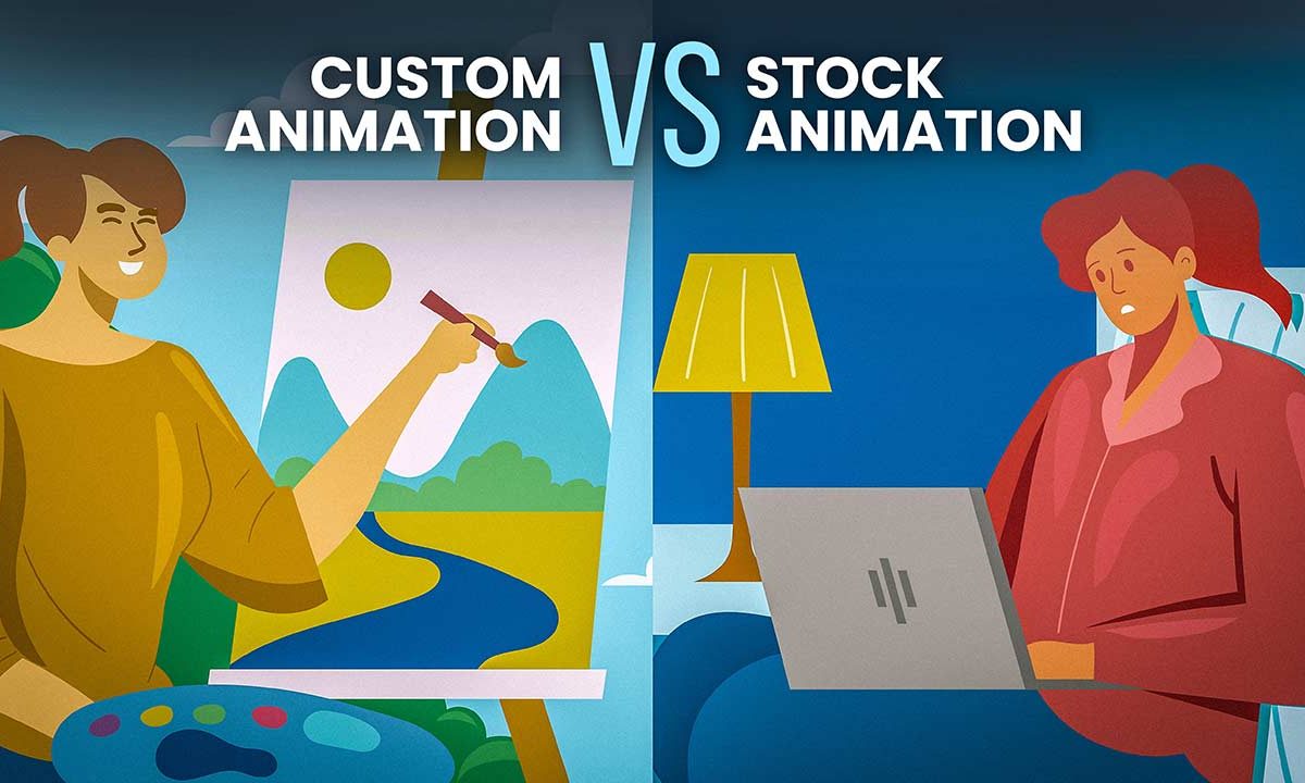 Custom Animation vs Stock Animation: What Is Best For Your Business?