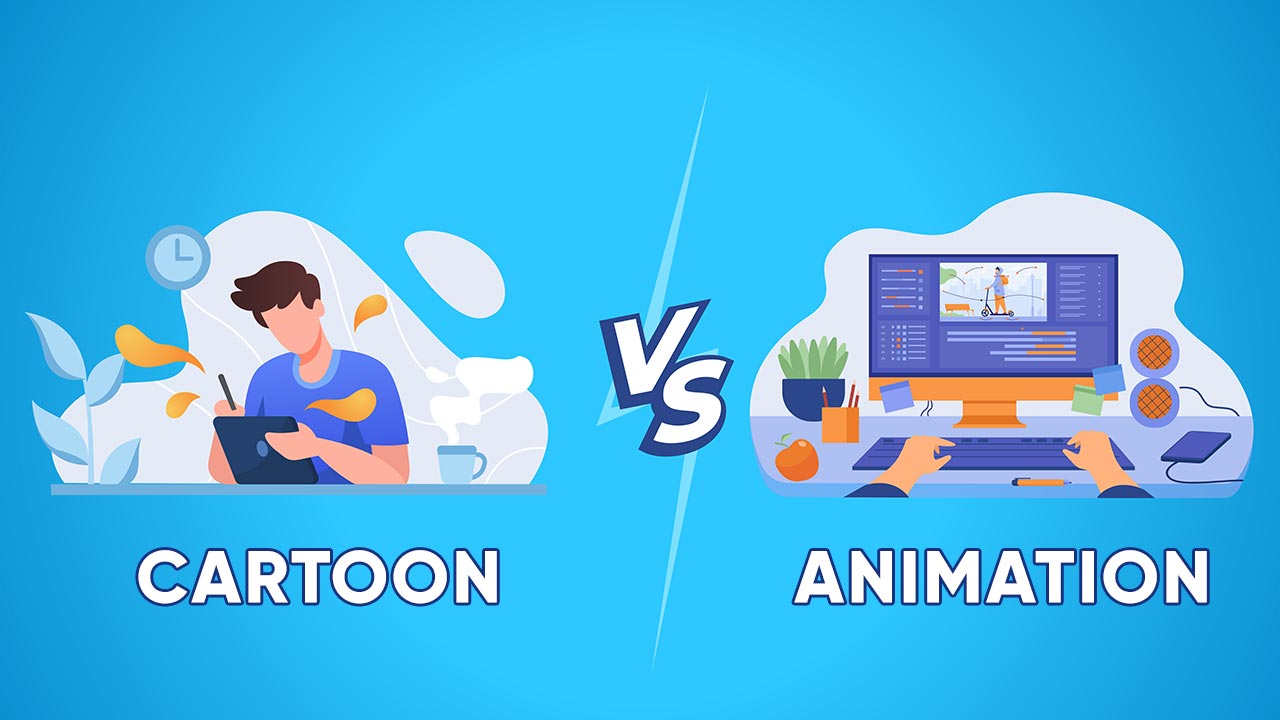 Cartoons vs Animations