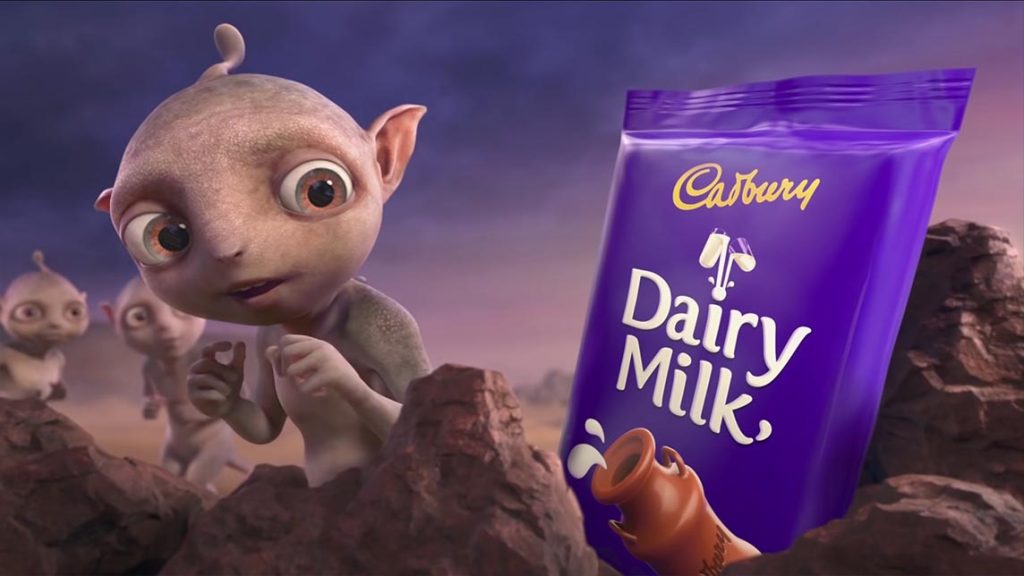 Cadbury Dairy Milk - Aliens
