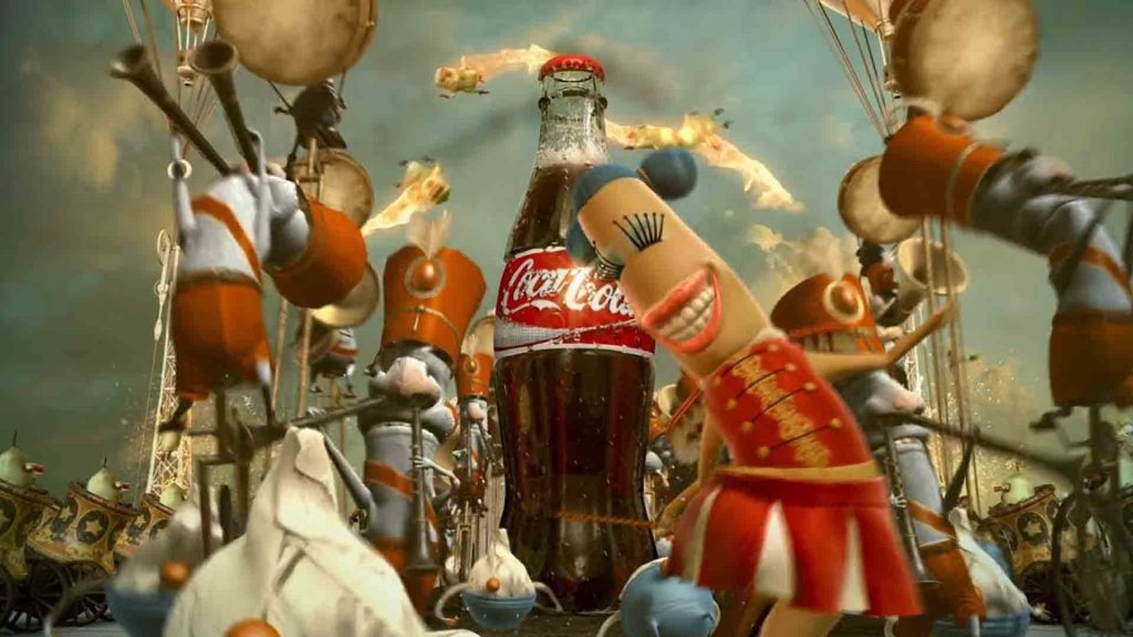 Coca-Cola animated advertisement