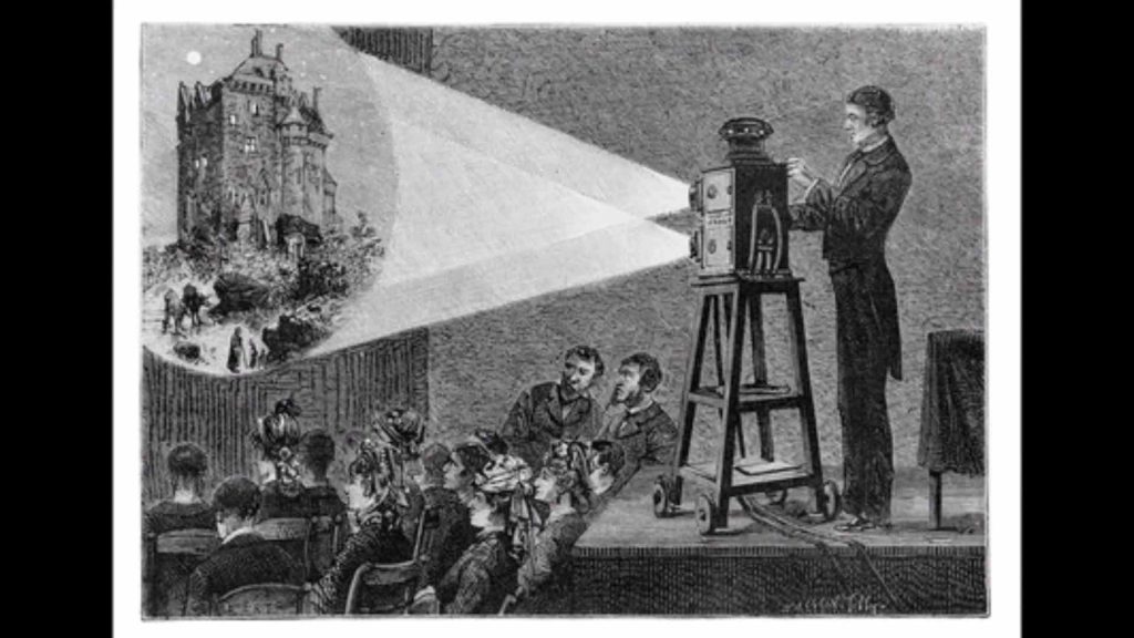 Visual storytelling through magic lantern
